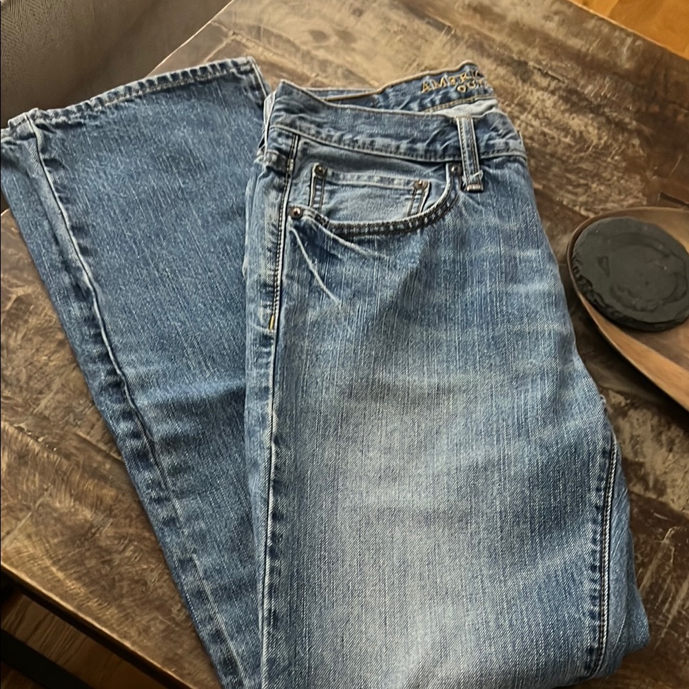 American Eagle Outfitters Blue Straight Men Jeans